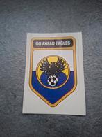 Panini sticker Voetbal 80. Embleem Go Ahead Eagles., Verzenden, Gebruikt, Sticker