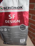 Schönox sf design voegmortel grijs ongeveer 3 kg., Overige materialen, Ophalen of Verzenden, Zo goed als nieuw