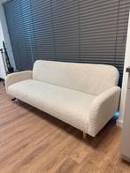 Slaapbank PARADIS off-white teddy/eiken kleur, Ophalen of Verzenden