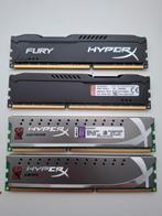Kingston hyperX genesis en fury 4x 8GB DDR3, Computers en Software, RAM geheugen, DDR3, Ophalen of Verzenden, Zo goed als nieuw