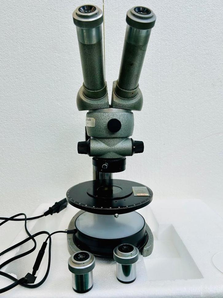 Zeiss stereo microscoop polarisatie, Audio, Tv en Foto, Optische apparatuur | Microscopen, Gebruikt, Stereomicroscoop, Minder dan 400x