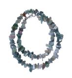 Splitketting Indian Agaat Lengte circa 45 cm, Verzenden, Mineraal