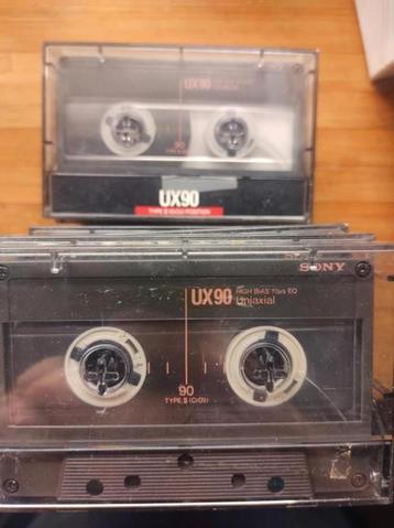 Sony UX 90 cassettes 10 stuks UX90 beschikbaar voor biedingen