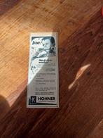 Advertentie van Hohner mondharmonica  bravo 1956, Ophalen of Verzenden, Zo goed als nieuw