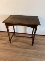 Te Koop : Donker Eiken Tafel Gedraaide Poten Antieke Tafel, Antiek en Kunst, Antiek | Meubels | Tafels, Ophalen