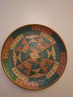 Decoratief bewerkt koperen bord, Antiek en Kunst, Antiek | Wandborden en Tegels, Ophalen of Verzenden