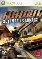 Flatout Ultimate Carnage Xbox 360, Avontuur en Actie, 1 speler, Ophalen of Verzenden, Zo goed als nieuw