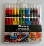 Brushes verf stiften, 12 kleuren brush stiften, Hobby en Vrije tijd, Schilderen, Verzenden, Nieuw, Waterverf