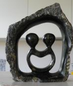 Beeld van serpentijn en marmer uit Zimbabwe., Ophalen of Verzenden, Zo goed als nieuw, Mens