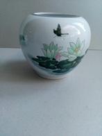 Vintage Chinese vaas (Liling) .Porselein, Overige kleuren, Aardewerk of Porselein, Ophalen of Verzenden, Zo goed als nieuw