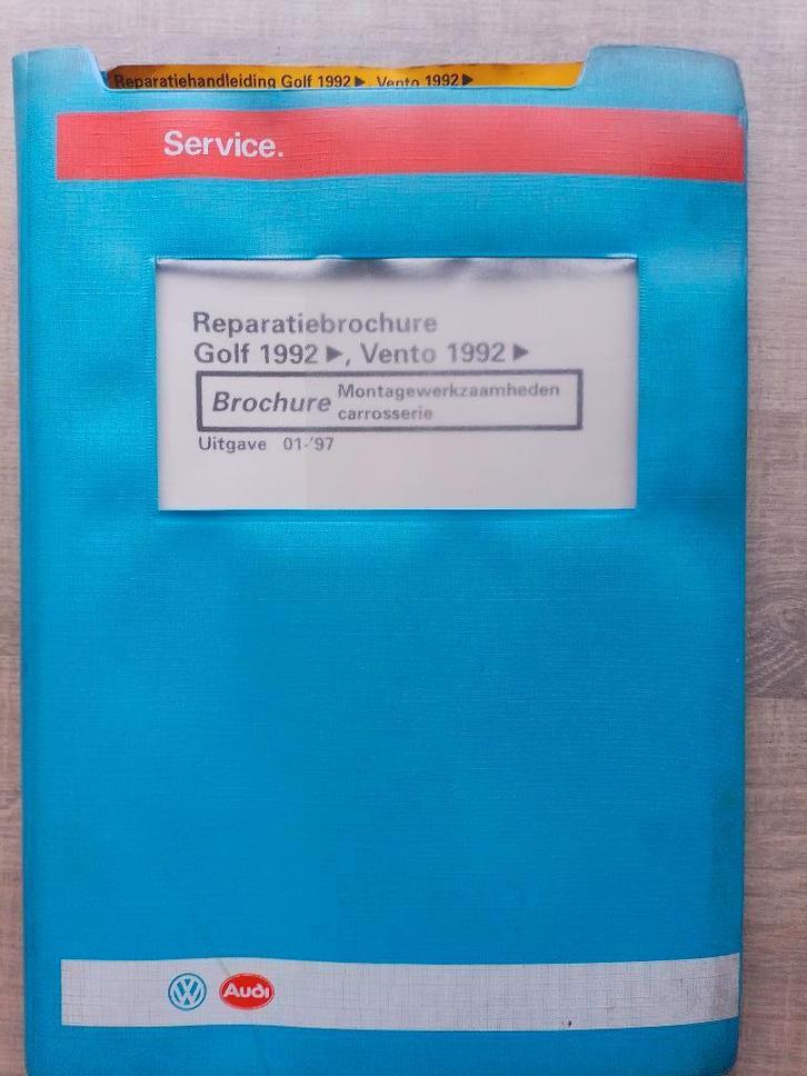 Werkplaatsboek Vw Golf 3 + VR6 Montagewerk carrosserie, Boeken, Auto's | Boeken, Gelezen, Volkswagen, Ophalen of Verzenden