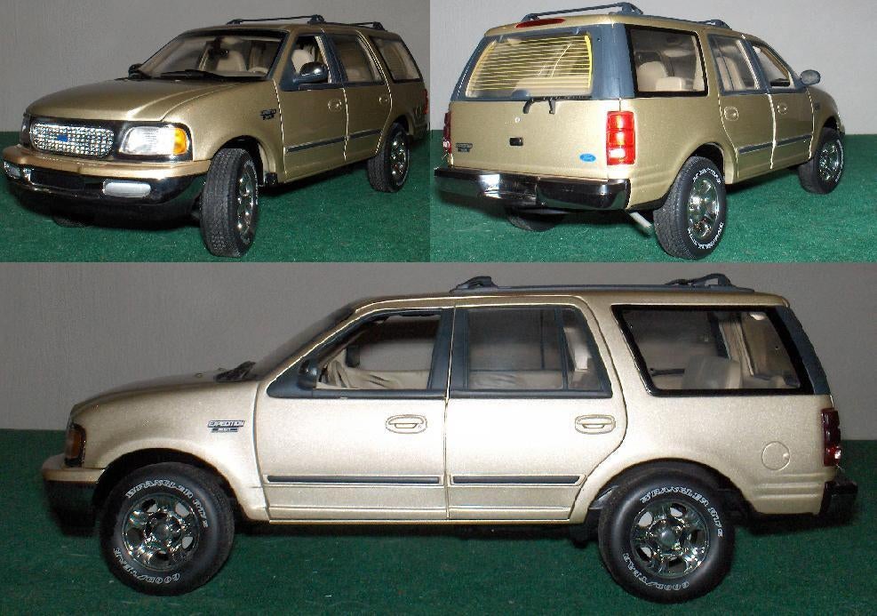 1/18 Ford Expedition Eddie Bauer - met.-goud AANBIEDING !, Ophalen of Verzenden, Nieuw, UT Models