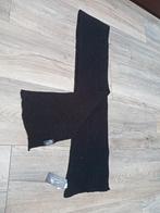 zwarte winter sjaal 20x180 cm, Kleding | Dames, Mutsen, Sjaals en Handschoenen, Ophalen of Verzenden, Sjaal, Zo goed als nieuw