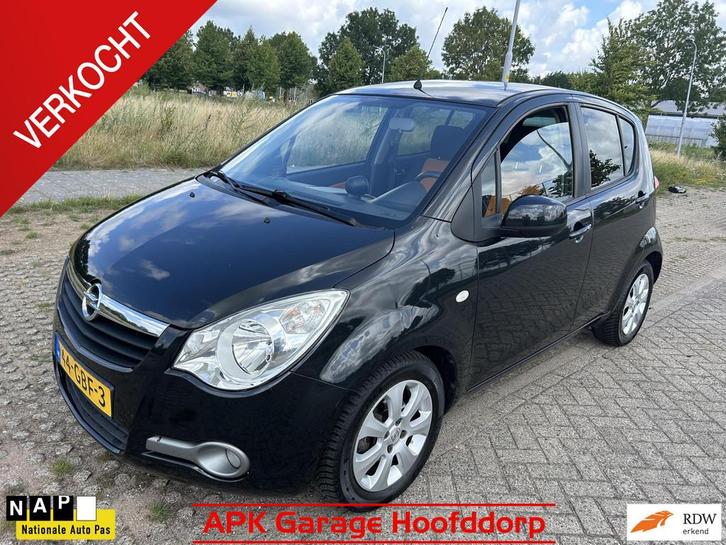 Opel Agila 1.2 Enjoy / Airco, Auto's, Opel, Bedrijf, Agila, ABS, Airbags, Airconditioning, Alarm, Boordcomputer, Centrale vergrendeling