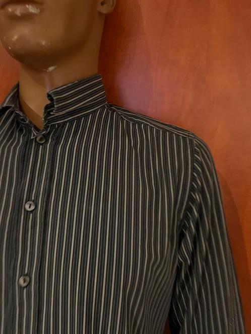 DOLCE&GABBANA  overhemd maat 42 L  origineel ZGAN, Kleding | Heren, Overhemden, Zo goed als nieuw, Halswijdte 41/42 (L), Zwart