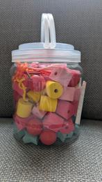 Houten Kralen Rijgen - HEMA - 70 Kralen, Ophalen of Verzenden, Gebruikt, Knutselen