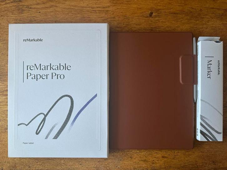Remarkable Paper Pro, Marker & Hoes (Zo Goed Als Nieuw), Computers en Software, Android Tablets, Zo goed als nieuw, Wi-Fi, 10 inch