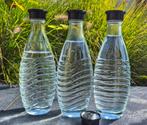 Drie glazen 'Swirl' karaffen (SodaStream Crystal & Penguin), Ophalen, Gebruikt
