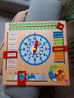 Goula houten leerklok kalenderklok, Ophalen, Gebruikt, Overige typen