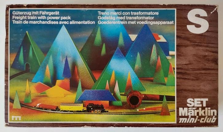 MÄRKLIN mini-club 8909 startset S, Hobby en Vrije tijd, Modeltreinen | Overige schalen, Gebruikt, Treinset, Gelijkstroom, Märklin