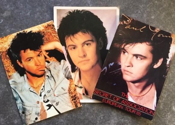 Ansicht Foto Paul Young 1980's New Wave Q-Tips No Parlez, Verzamelen, Muziek, Artiesten en Beroemdheden, Ophalen of Verzenden