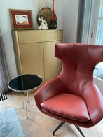 Tafeltje  56 cm hoog, blad doorsnede  50 cm., Huis en Inrichting, Fauteuils, Ophalen, Zo goed als nieuw, Minder dan 75 cm, 50 tot 75 cm