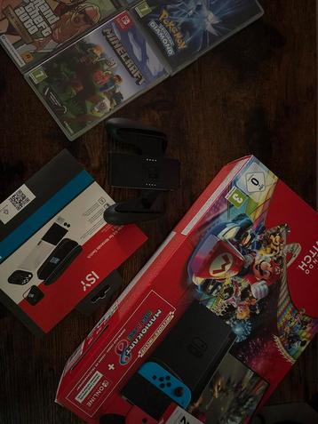 Nintendo Switch + Games - Complete Set! beschikbaar voor biedingen
