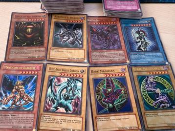 141 verschillende Yu-Gi-Oh kaarten met lijst beschikbaar voor biedingen