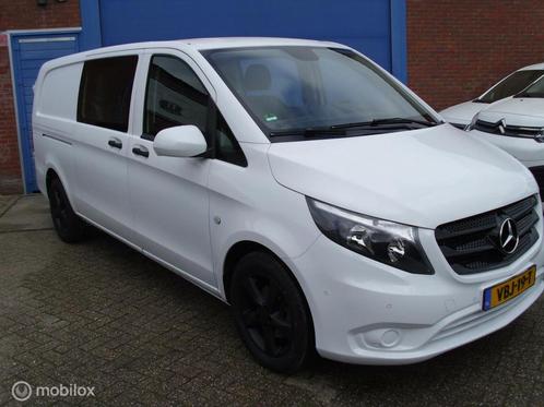 Mercedes Vito Bestel 111 CDI Extra Lang DC Comfort, Auto's, Bestelauto's, Bedrijf, Te koop, ABS, Achteruitrijcamera, Airbags, Alarm