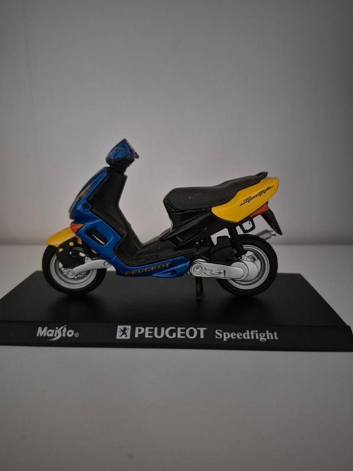 Peugeot Speedfight Schaalmodel, Hobby en Vrije tijd, Modelauto's | 1:5 tot 1:12, Zo goed als nieuw, Overige typen, 1:9 t/m 1:12