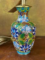 Cloisonné Vaas Lamp - Handgemaakt & Antiek Design, Antiek en Kunst, Ophalen of Verzenden