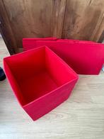 2 rode bakken, Ophalen, Kunststof, Gebruikt, Mand