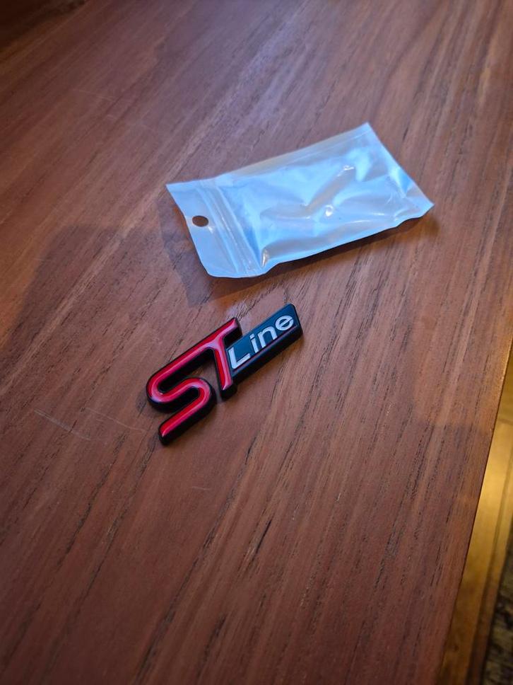 Ford ST-Line Embleem Nieuw, Auto diversen, Tuning en Styling, Ophalen of Verzenden