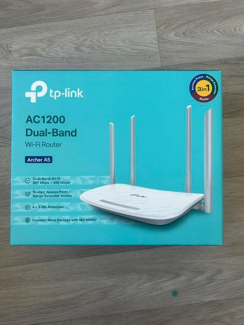 AC1200 dual-band Tp-link archer A5, Computers en Software, Netwerk switches, Zo goed als nieuw, Ophalen of Verzenden