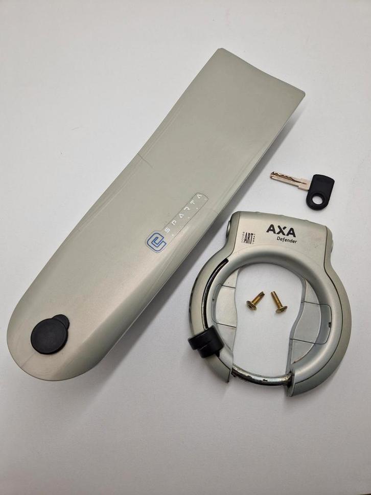 Kettingkast accu Batavus / Sparta e-bike + slot, Fietsen en Brommers, Fietsaccessoires | Fietsaccu's, Gebruikt, Ophalen of Verzenden