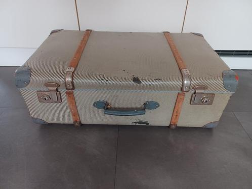Grote vintage koffer, Sieraden, Tassen en Uiterlijk, Koffers, Gebruikt, Ophalen