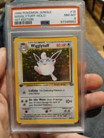 Wigglytuff Jungle 1st Edition PSA 8, Verzamelen, Poppetjes en Figuurtjes, Ophalen of Verzenden, Zo goed als nieuw