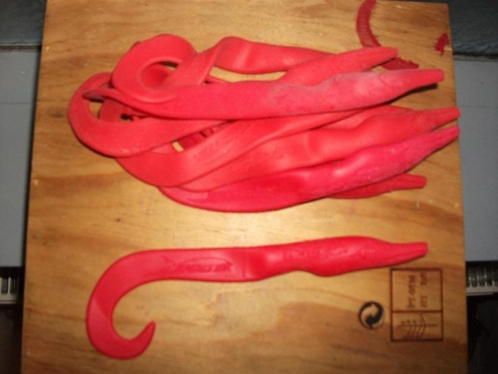 10 stuks Jelly Sandeel roofvis shads / kunstaas shads, Watersport en Boten, Hengelsport | Zeevissen, Nieuw, Overige typen, Ophalen of Verzenden