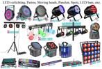 LED Par,LED moving head,Light,LED panelen,LED bars