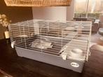 Nieuw Caviahok of hamsterkooi met alles op en eraan!, Dieren en Toebehoren, Hamster, Kooi, Zo goed als nieuw, 75 tot 110 cm