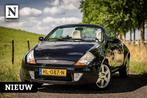 Ford Streetka 1.6 First Edition |Cabrio | Leer | Airco, Gebruikt, Huisgarantie, 1600 cc, Zwart