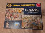 Jan van Haasteren 2x1000 stukjes puzzel. Zeebanket / Taarten, Hobby en Vrije tijd, Denksport en Puzzels, Ophalen of Verzenden