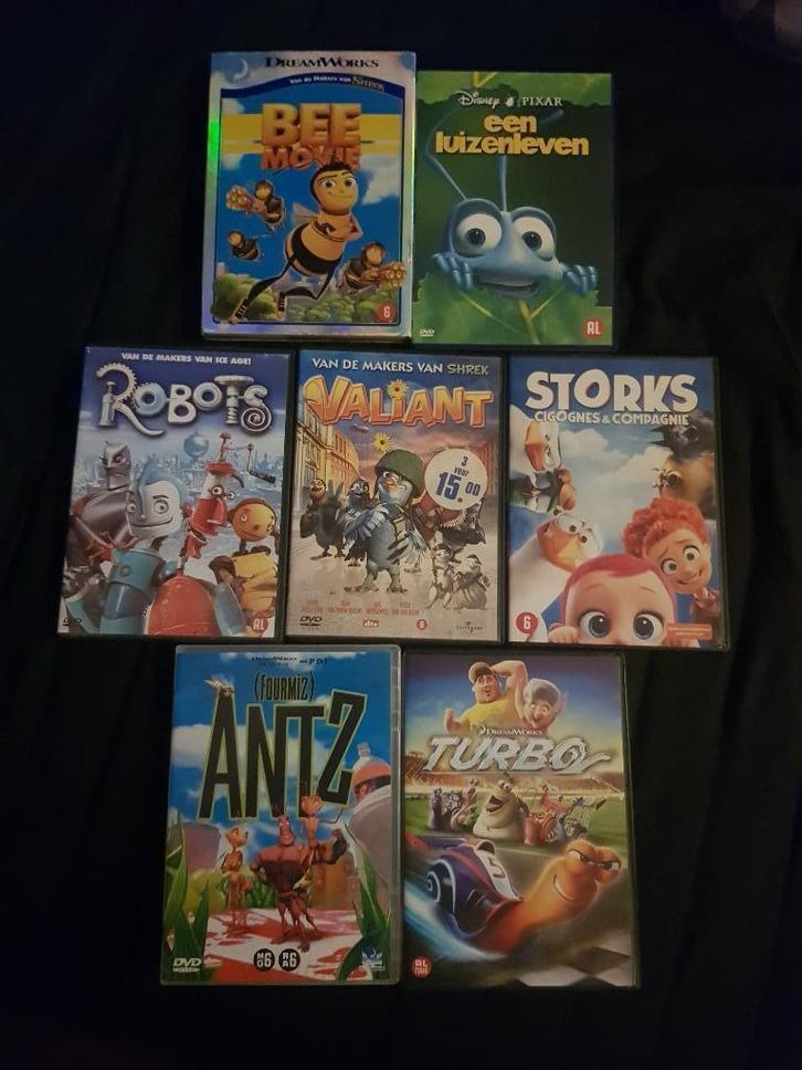 Diverse Kinder / Animatie DVD's, Cd's en Dvd's, Dvd's | Kinderen en Jeugd, Gebruikt, Alle leeftijden, Ophalen