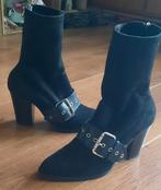 TOMMY HILFIGER/ GIGI HADID, zwarte enkellaarsjes , hoge hak., Hoge laarzen, Zwart, Ophalen of Verzenden, Zo goed als nieuw