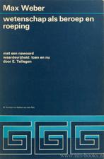 Wetenschap als beroep en roeping, Gelezen, Overige wetenschappen, Ophalen of Verzenden, Weber, Max