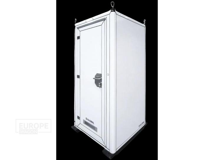GLOBAL Toiletunit Polar fresh spoel toilet en wasbak toiletu, Zakelijke goederen, Machines en Bouw | Keten en Containers