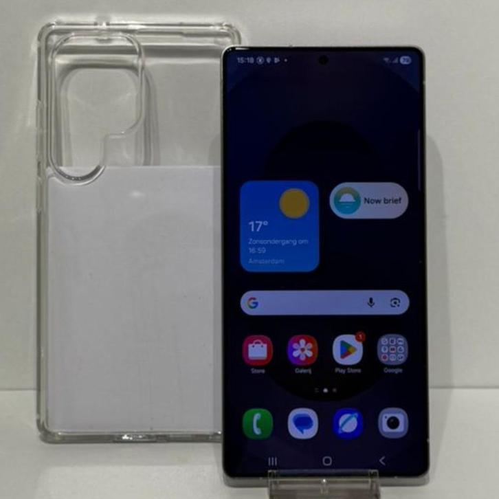 Samsung Galaxy S25 Ultra 256GB SilverBlue ZGAN met Factuur, Telecommunicatie, Mobiele telefoons | Samsung, Gebruikt, Overige modellen