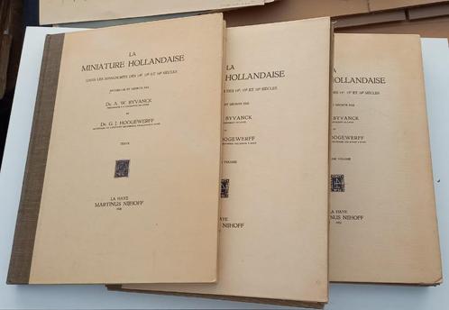 Miniature Hollandaise dans manuscrits 14e15e 16e siecle 1926, Antiek en Kunst, Antiek | Boeken en Bijbels, Ophalen of Verzenden