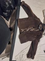 Vintage leren jas Soho New York - Maat XL, Overige kleuren, Maat 46/48 (XL) of groter, Ophalen of Verzenden, Zo goed als nieuw