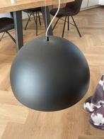 Eettafel lamp rond zwart binnenkant bladgoud, Huis en Inrichting, Lampen | Hanglampen, Ophalen, 50 tot 75 cm, Huiselijk modern